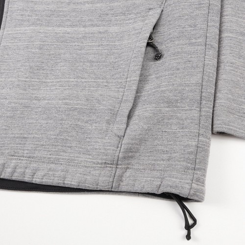 Avalanche Full Zip Cotton Blend Jacket Mens Large Heather Gray - Picture 9 of 12