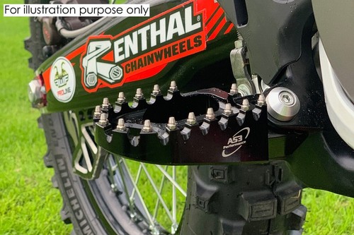 AS3 Fußrasten für Honda CRF 110 F 2013-2025 CRF 125 F FB 2014-2025 - Bild 5 von 8