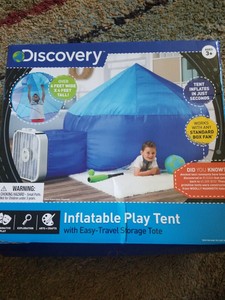 discovery inflatable play tent