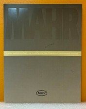 Mahr Feinpruef Corporation 1992 Catalog.