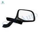 RH Manual Foldaway View Mirror Chrome/Convex+Warning For 1992-1997 Ford F-350