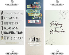 skorpion Karte zum Abitur Zeugnis Abi Schule Prüfung Abikarte Glückwunschkarte