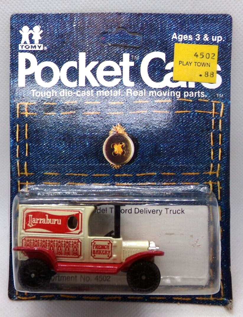Model T Ford Delivery Truck #134-F13 TOMY Pocket Cars 1:64