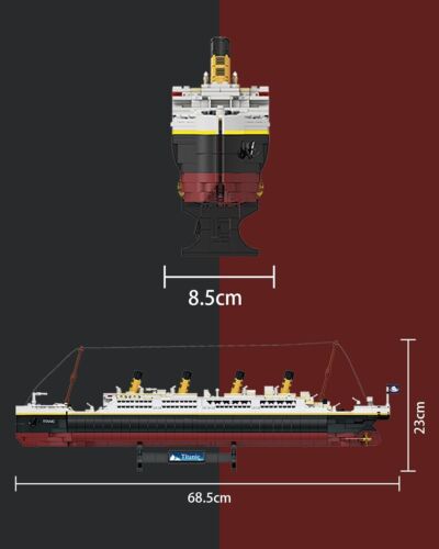 Titanic Model Building Blocks Set - 2022 Pieces, Compatible with Major Brands - Picture 9 of 10