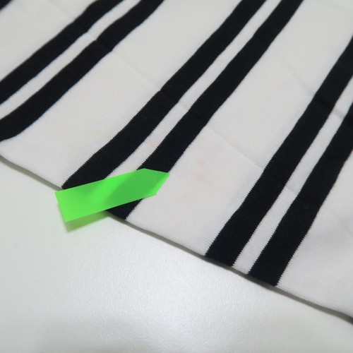 Tommy Bahama Casual T-Shirt Top Womens XL Black White Stripe 3/4 Sleeve Pullover - Picture 12 of 15