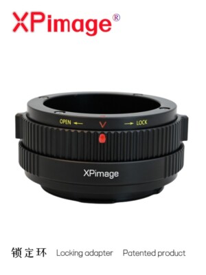 XPimage Locking Adapter for Kinoptik Cameflex Lens to Leica L Sigma FP S1 Camera