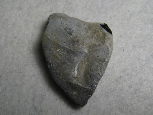 Bluish Gray Flint Stone Ancient Fracture And Spawl Kansas River 20.4 Grams - Bild 10 von 21