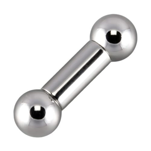 Steel Barbell Tongue Ring, Body Piercing 0G and 00 Gauge - Picture 1 of 1