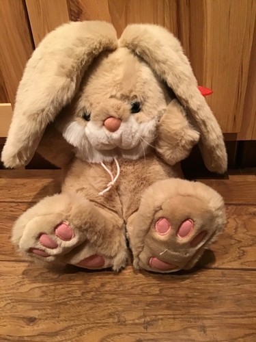 Vintage Chosun Bunny Rabbit Plush w/ original tag on ear