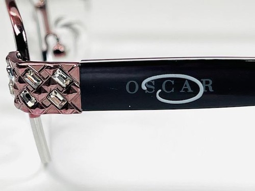 NEW OSCAR by Oscar De La Renta OSL-512WMCA 664 Rose Gold Eyeglasses 50/17/135 - Picture 5 of 7