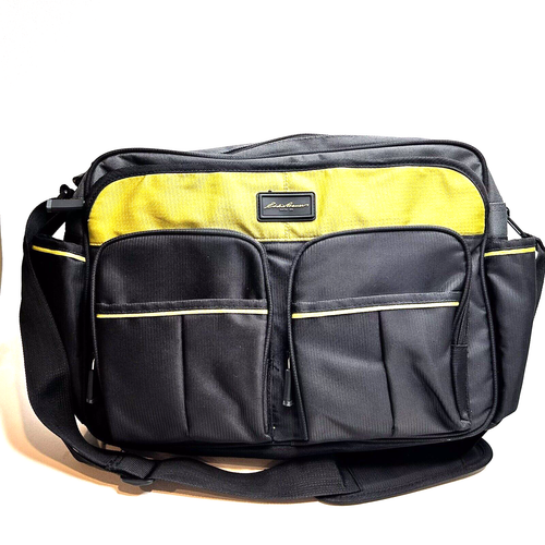 * EDDIE BAUER wasserdichte Tasche grün grau & schwarz groß