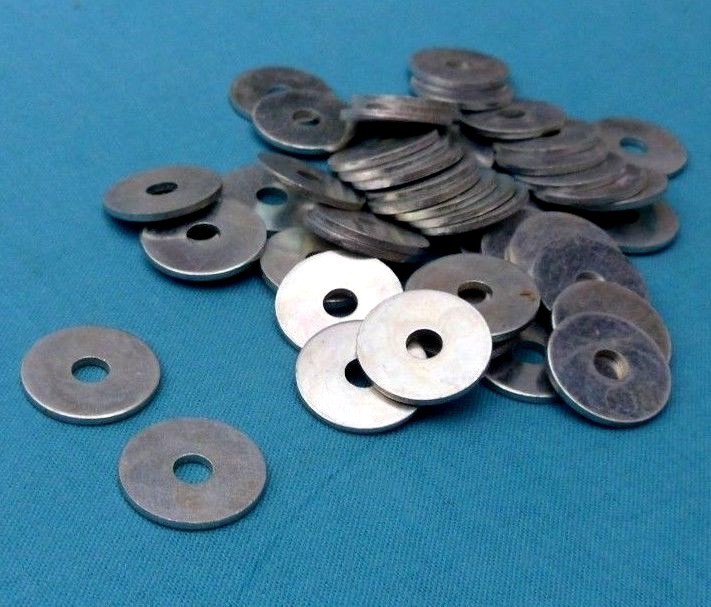 Large Washer - M5 X 19 X 1.5mm Steel Plated - Pack of 50 - Picture 2 of 3