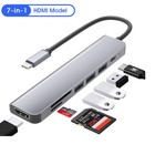 Mac Card HUB USB3.0 USB PD SD/TF 4K Reader Type-C To HDMI 7-in-1