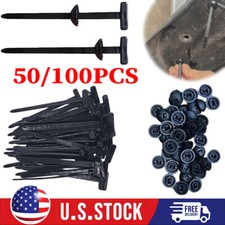 Nylon Universal Cable Tie Buckle Self-Locking Nylon Zip Ties Holder NEW