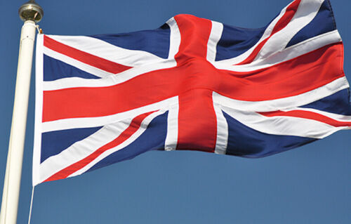 🇬🇧 80th VE Day Union Jack Reino Unido GB Bandera 3 pies x 2 pies 5 pies x 3 pies JUMBO 8 pies x 5 pies 🇬🇧 - Imagen 11 de 35