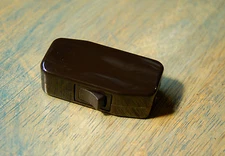 Inline Cord Switch - Leviton Rocker Style Feed Thru Switch, Lamp Wire Fans Light