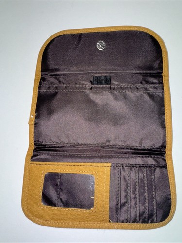 Cartera Kavu BIG SPENDER Triple Plegable Algodón Lona ¡PATRIMONIO CAQUI! - Imagen 2 de 6