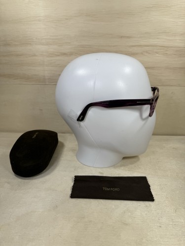 Tom Ford TF5425 081 53 17 140 Women’s Frames Only + Case Shiny Violet 53mm Italy - Picture 5 of 24
