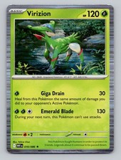 Holo Virizion #010/086 Rare SV: White Flare Pokemon
