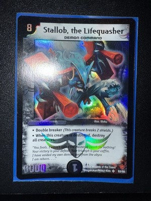 Duel Masters - Stallob, the Lifequasher DM09 S3/S5 English | eBay