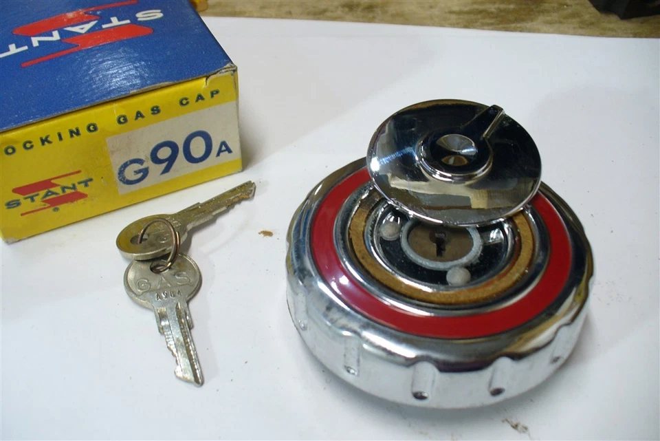 Chevrolet & GMC Truck 1937-70 de colección tapa de gasolina de bloqueo Foto 2 de 3