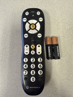 Motorola URC-2068BC1-XXXX-0002-R ORG  Digital TV Converter Remote NEW BATTERY