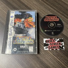Battlestations Sega Saturn Disc + Case + Manual