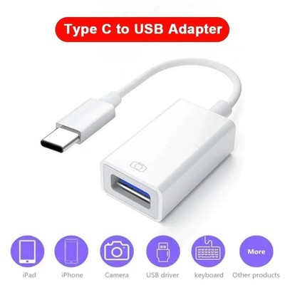 OTG Adapter USB-C 1-in-1 Converter Mouse Keyboard Camera Card Reader Cable OTG
