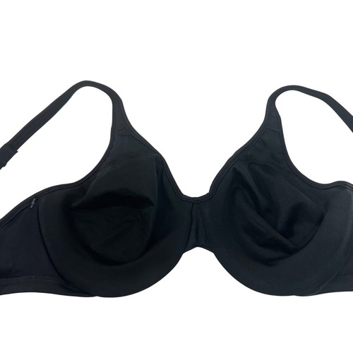 Bali Damen Schwarz Bügel Minimizer BH Größe 32C Spitzendetail Neu Mit Etikett - Bild 8 von 8