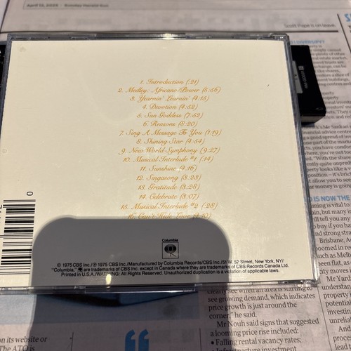 Gratitude by Earth, Wind & Fire (CD, 1999) Disc Like New - Picture 2 of 4