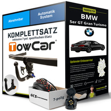 Für BMW 5er GT Gran Turismo F07 Anhängerkupplung abnehmbar +eSatz 7pol 14- AHK