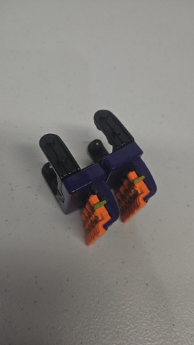 K’NEX Achterbahnwagen / Wagen - lila mit orange - Ersatzteil - Bild 2 von 2