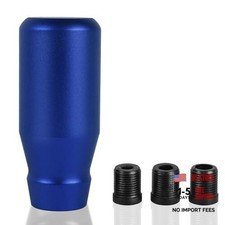 80mm3.15 Car Shift Knob Aluminum Weighted Automotive Gear Shift Manual Blue