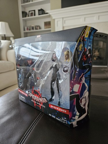 Marvel Legends Spider-Man Into The Spiderverse paquete de 2 millas Morales/Spider-Gwen - Imagen 4 de 12