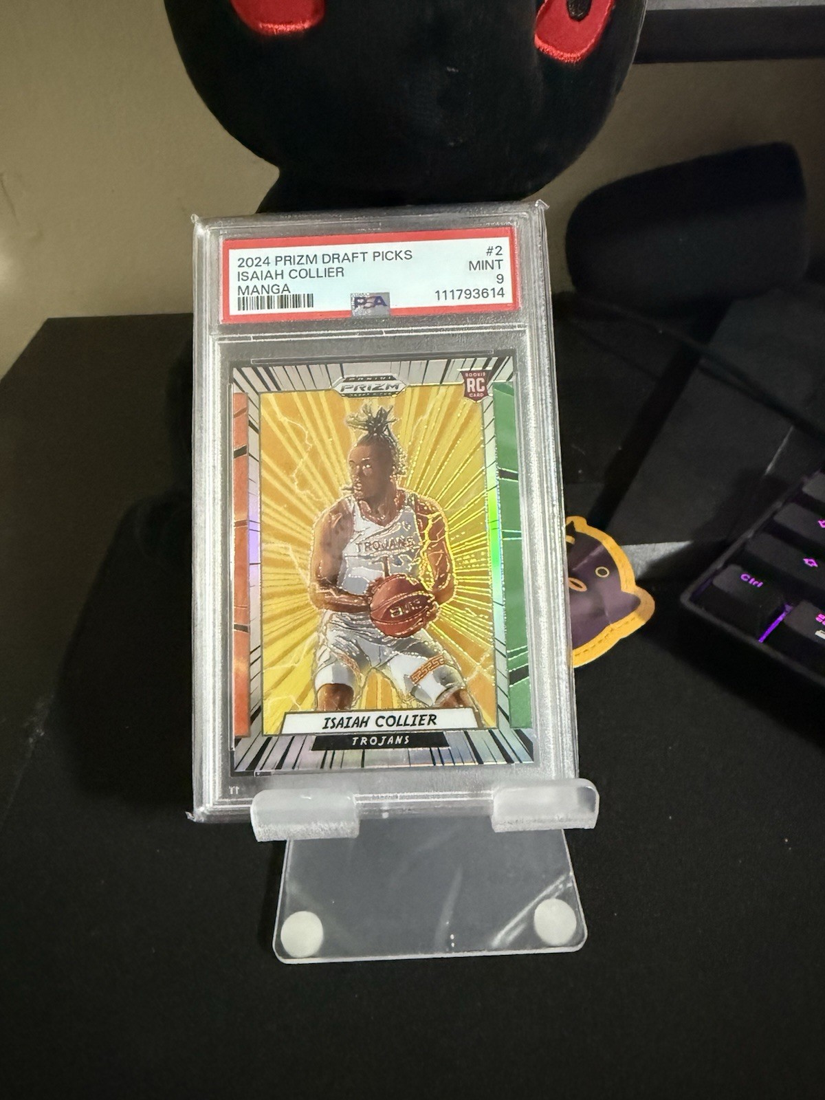2024 Panini Prizm Draft Picks - Manga Isaiah Collier #2 (RC)