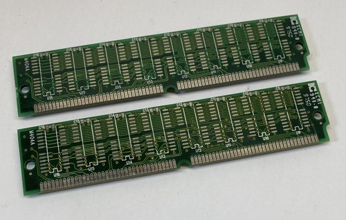 32MB Kit (2 x 16MB) VIS VM43217405CJSA-6 60ns 72-Pin DRAM EDO Memory Modules - Picture 3 of 4