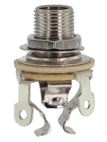 Audio Equipment 6 35mm Stereo Buchsen für E-Gitarren stabile Messingausführung - Bild 15 von 48