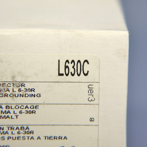Conector de bloqueo Turnlok de bloqueo Hubbell Twist Lock NEMA L6-30R L6-30 30A 250V L630C - Imagen 5 de 5