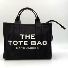 Marc Jacobs Canvas Medium 2Way Tote Bag Women Black One Size