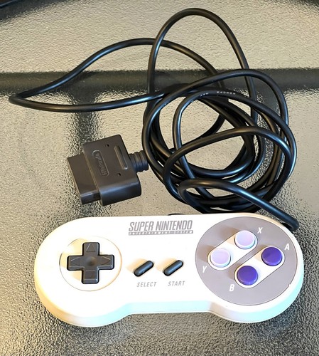 SNES Super Nintendo Original Controller Authentic OEM OFFICIAL SNS-005 getestet