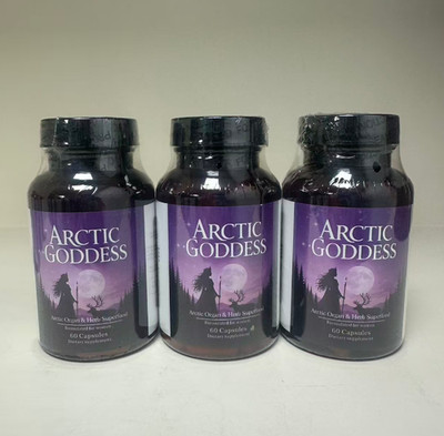 GFG Arctic Goddess Reindeer Supplement for Women, 60 Capsules , (1-3 pack), US