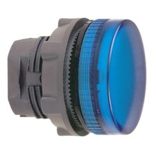 1pc SCHNEIDER ELECTRIC ZB5AV063 Blue Pilot Light Head 22mm Cutout Harmony X
