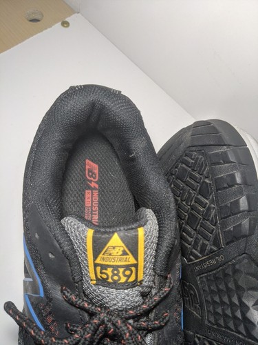 New Balance 589 Composite Toe Mens Size 13 Black Industrial Work Shoes MID589KE - Picture 3 of 8