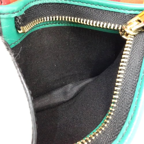 Salvatore Ferragamo Cartera Compacta Multi-stud JP-22-D570 Cuero Negro /181242 - Imagen 7 de 9