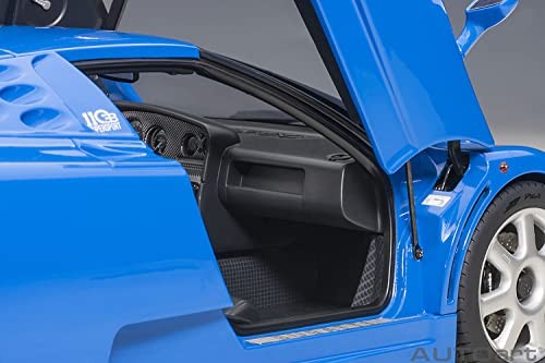 Autoart 1/18 Bugatti Eb110 Ss produit fini officiel bleu français 70917