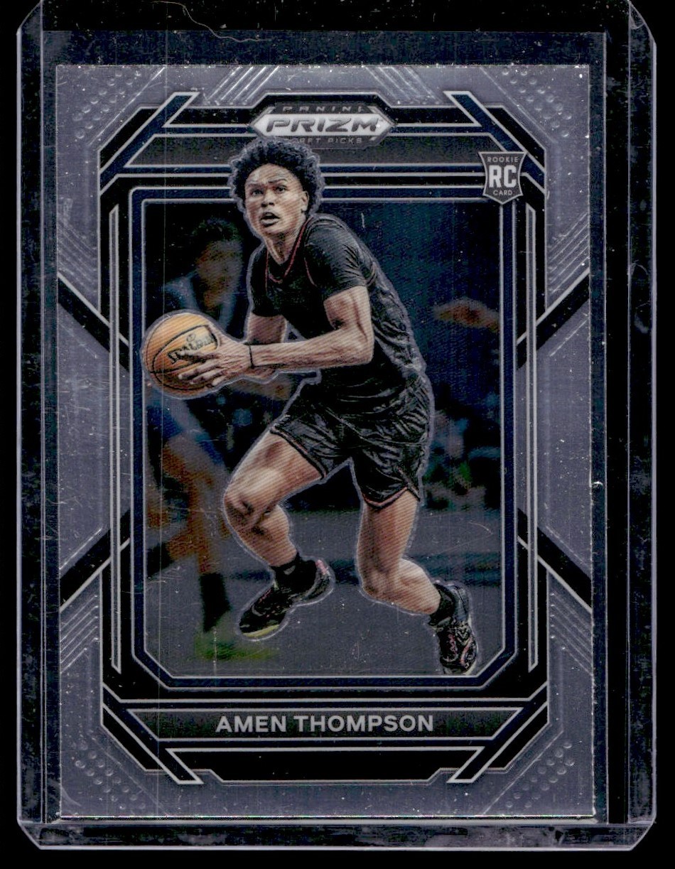 2023-24 Panini Prizm Draft Picks Amen Thompson Houston Rockets #4