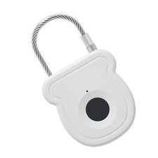 Waterproof Rechargeable Padlock Outdoor Luggage Intelligent Fingerprint Lock