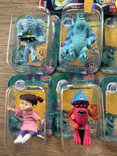 Yu-Jin Monsters Inc. Mini Blister Collection Yujin Gacha Part 2 Full Series - Picture 2 of 4