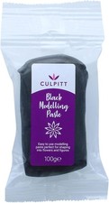 Culpitt Modelling Paste, Black, Sugarpaste, Gumpaste For Cake Decorating, Flowe