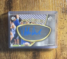 2024 Upper Deck SP Game Used Viktor Hovland Inked Drivers Auto #ID-VH